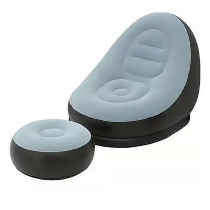 Makeda Puff Ultra 2 en 1 con almohadilla para pies